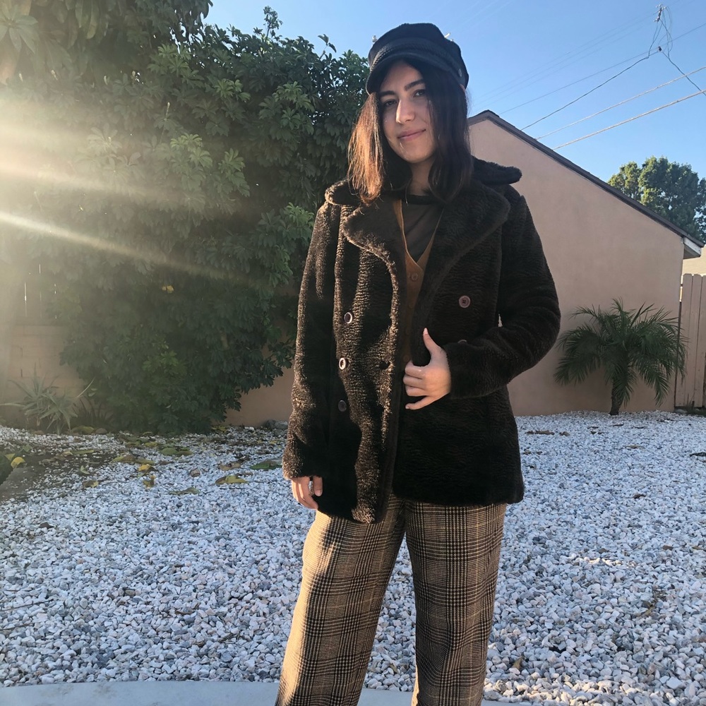 Vintage Faux Fur Coat